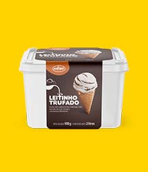 Leitinho Trufado - Pote de 2 litros